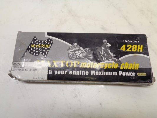 MAXTOP MOTORCYCLE CHAIN ISO9001 428H R15T3