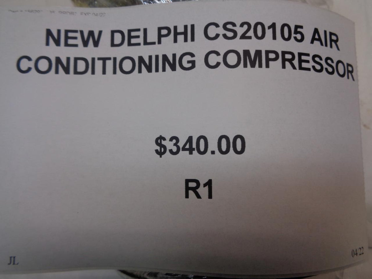 NEW DELPHI CS20105 AIR CONDITIONING COMPRESSOR R1