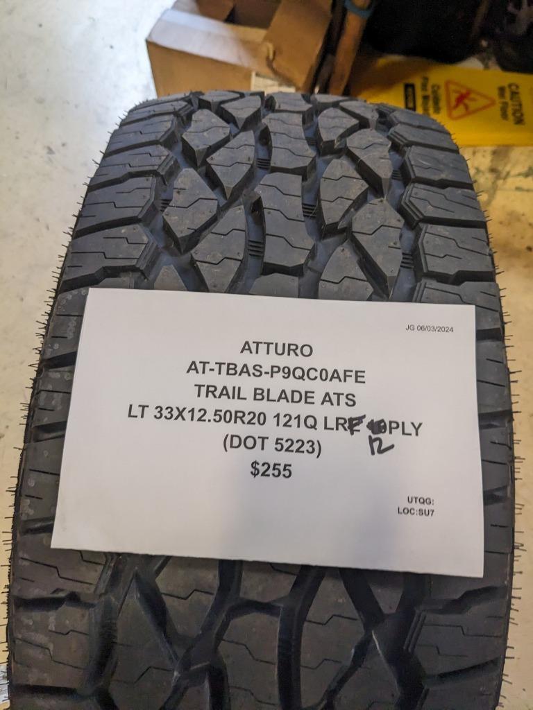 ATTURO TRAIL BLADE ATS LT 33 12.5 20 121Q LRF 12PLY TIRE TBAS-P9QC0AFE CQ2