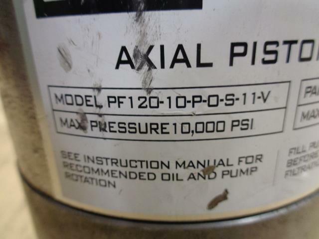 Granite Fluid Power Axial Piston Pump 10000 PSI Continuous PF12010P0S11V BSIG1