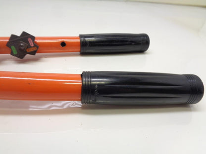 USED THOMAS & BETTS TBM5 SHURE STAKE TOOL W/ 3 COLOR-CODED DIES R27