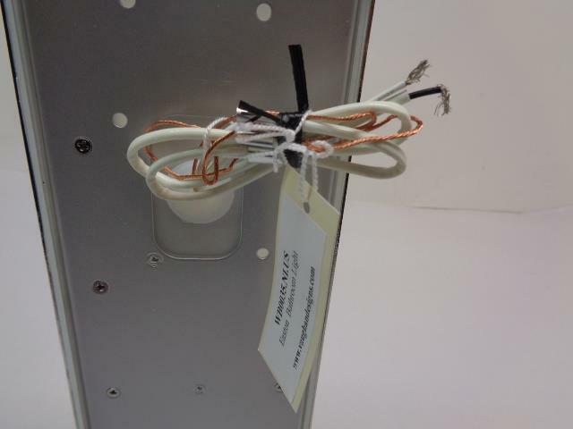 NEW VAUGHAN DESIGNS EASTON BATHROOM LIGHT NICKEL WB0035.NI.US WITHOUT THE BOX SR