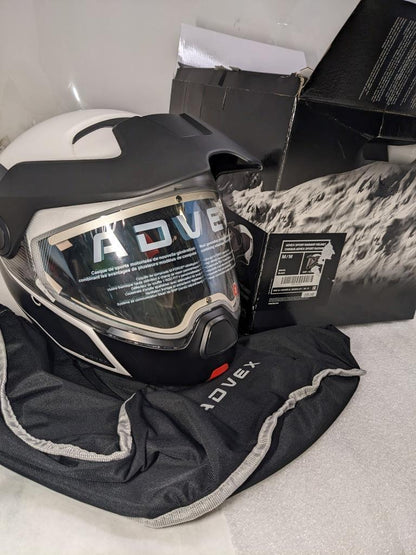 SKI-DOO ADVEX SPORT RADIANT SNOWMOBILE HELMET-WHITE-MEDIUM 9291300601 NEW SR