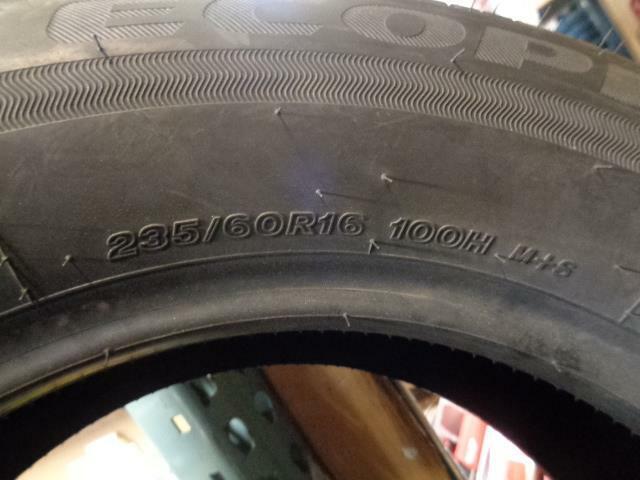 1 New Tire BRIDGESTONE Ecopia EP422+ P 235 60 16 100H SL 1448