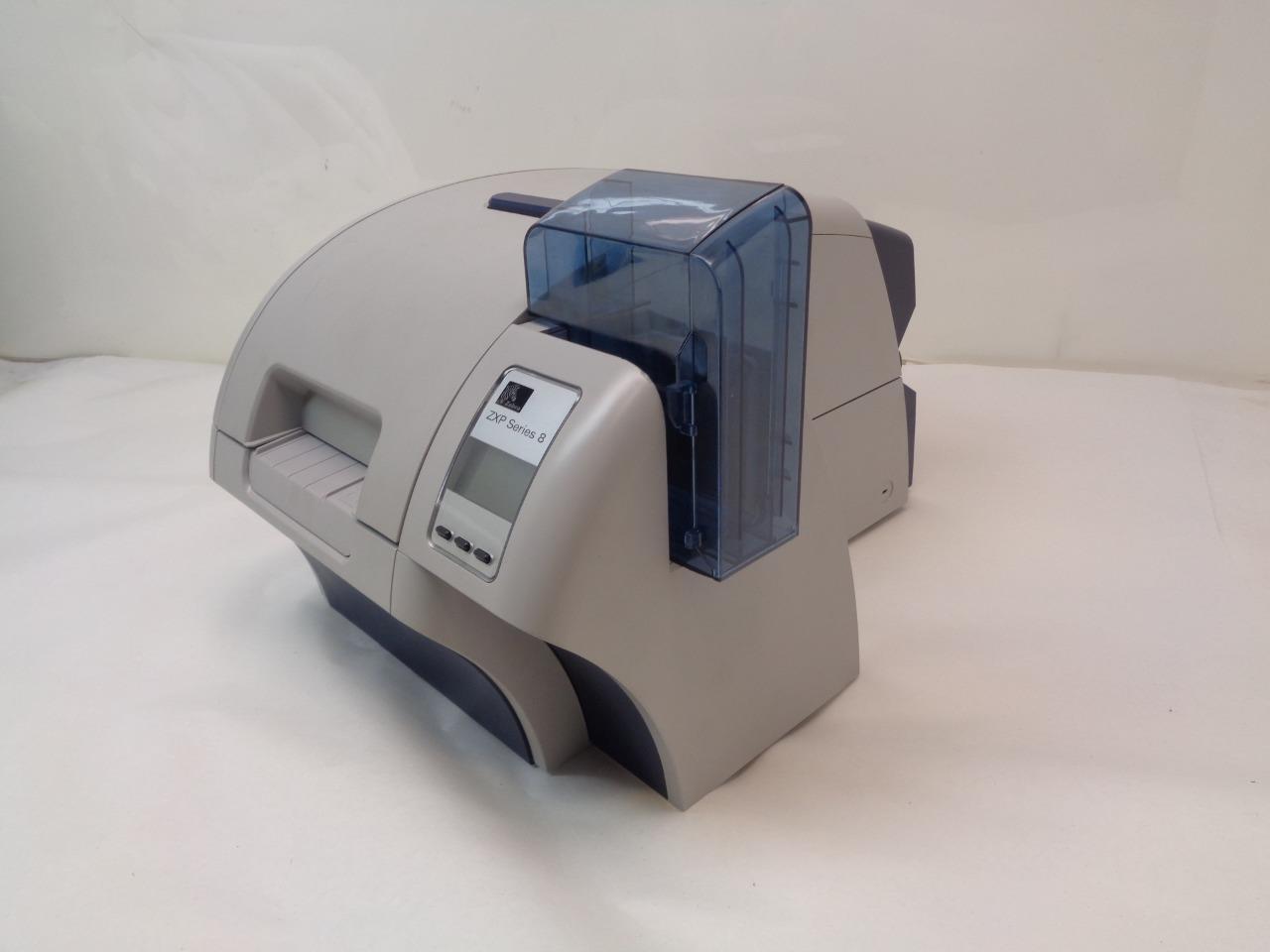 ZEBRA ZXP SERIES 8 DOUBLE-SIDED CARD PRINTER Z82-000C0000US00 (PRINTER ONLY) R33