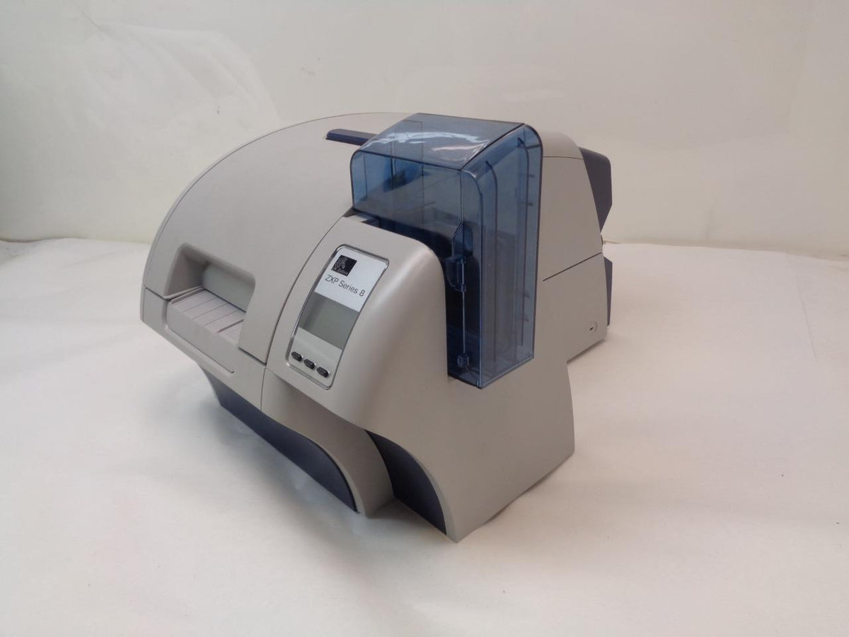 ZEBRA ZXP SERIES 8 DOUBLE-SIDED CARD PRINTER Z82-000C0000US00 (PRINTER ONLY) R33