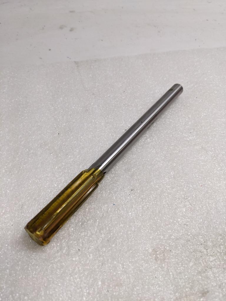 HANNIBAL CARBIDE TOOL 400175 REAMER 17.5MM W/ STRAIGHT SHANK/FLUTES NEW R22T5