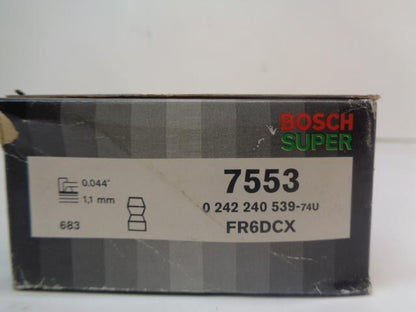 BRAND NEW BOSCH SUPER SPARK PLUG NISSAN ACURA HONDA 10 PACK 7553 R13T3