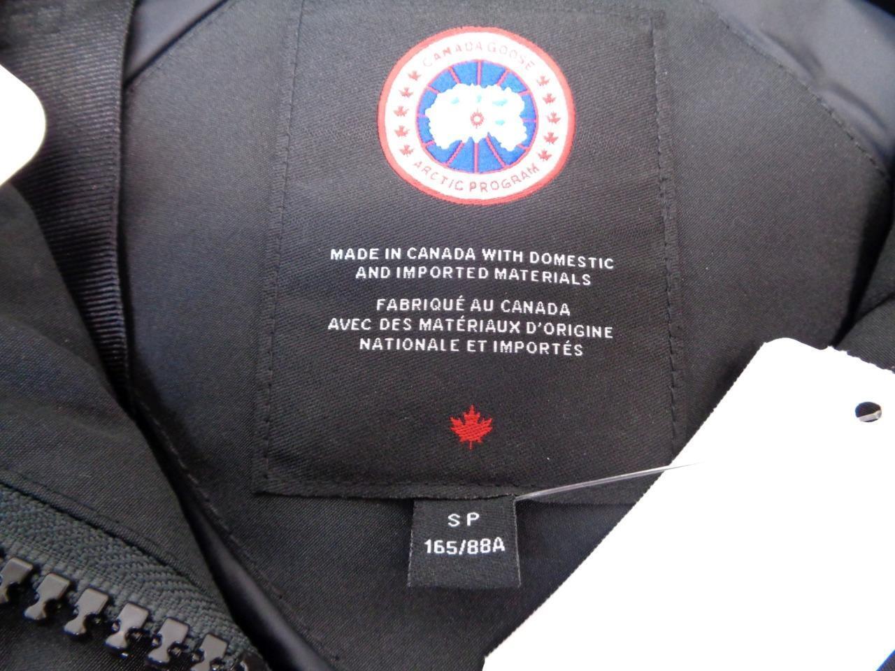 CANADA GOOSE WOMEN'S SIZE S/P BLACK TRILLIUM PARKA JACKET 6660W SR