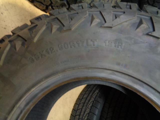 VENOM POWER TERRA HUNTER XT LT 35 12.50 17 121R LRE 10PLY TVPXT13 TIRE BQ2