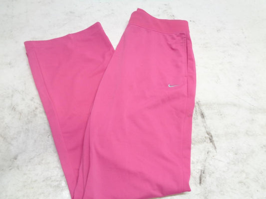 PAIR NEW NIKE WOMENS THE ATHLETIC DEPARTMENT 521901 PINK TRACK PANTS MEDIUM SR