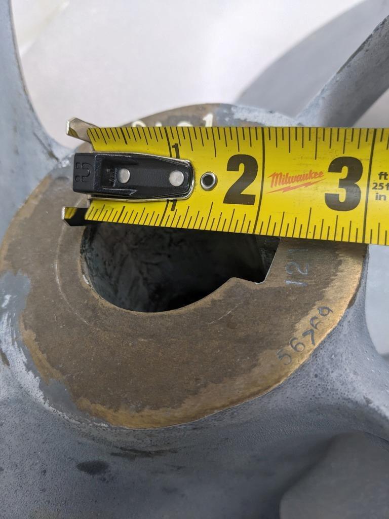 BRASS 28X28X8X16X11 SINGLE 4-WAY BOAT PROPELLER 6768 NEW B2