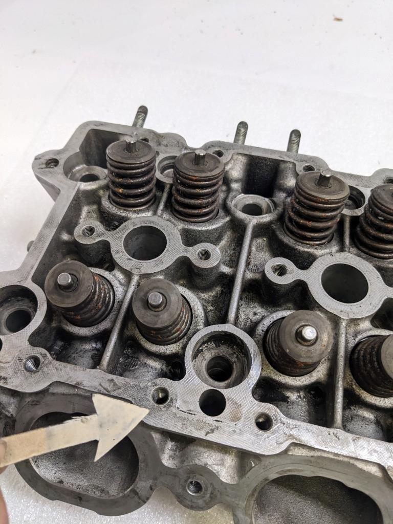 PORSCHE 948104104 LEFT ENGINE CYLINDER HEAD FOR 03-06 CAYENNE 4.5L USED #1 I2