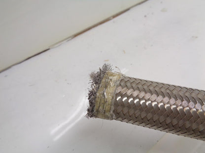 NEW UNBRANDED BRAIDED HOSE 1-1/8" (O.D) APPROXIMATELY 150 FEET & 6 INCHES R3