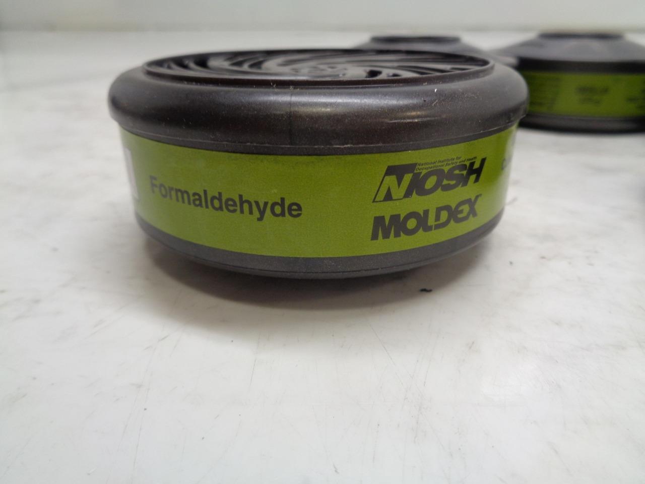 NEW MOLDEX AIR PURIFYING FORMALDEHYDE CARTRIDGES #7500 (PACK OF 5) R30T1