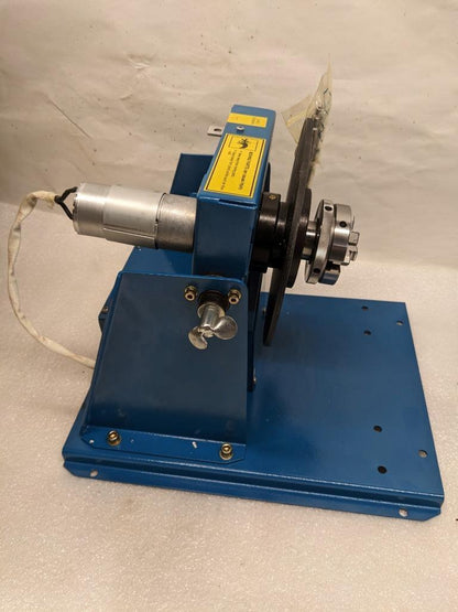 JINSLU BY-10 MINI WELDING POSITIONER 110V W/ 3 JAW LATHE CHUCK NEW BSR3.1