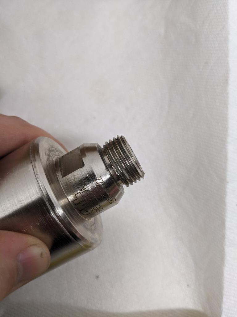 CRL HBT2 331747/022 2" BELGIAN THREAD ELECTRO-FORMED DIAMOND DRILL NEW D0