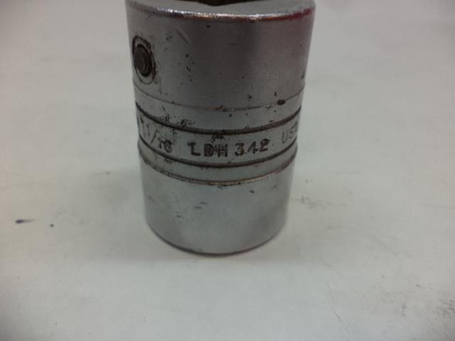 SNAP ON LDH342 3/4" DRIVE 1-1/16" 12-POINT SHALLOW SOCKET R22T12