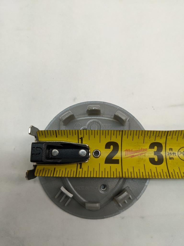 PORSCHE GRAY COLORED CENTER CAP (2) 7L5601149 NEW R21T2