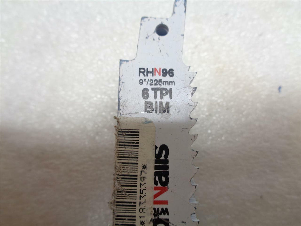 NEW 18 PACK OF BOSCH 9 INCH. RECIPROCATING SAW BLADES RHN96 SP2T1