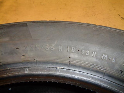 USED CONTINENTAL PROCONTACT TX P 225 55 18 98H SL TIRE 15494230000 BQ4