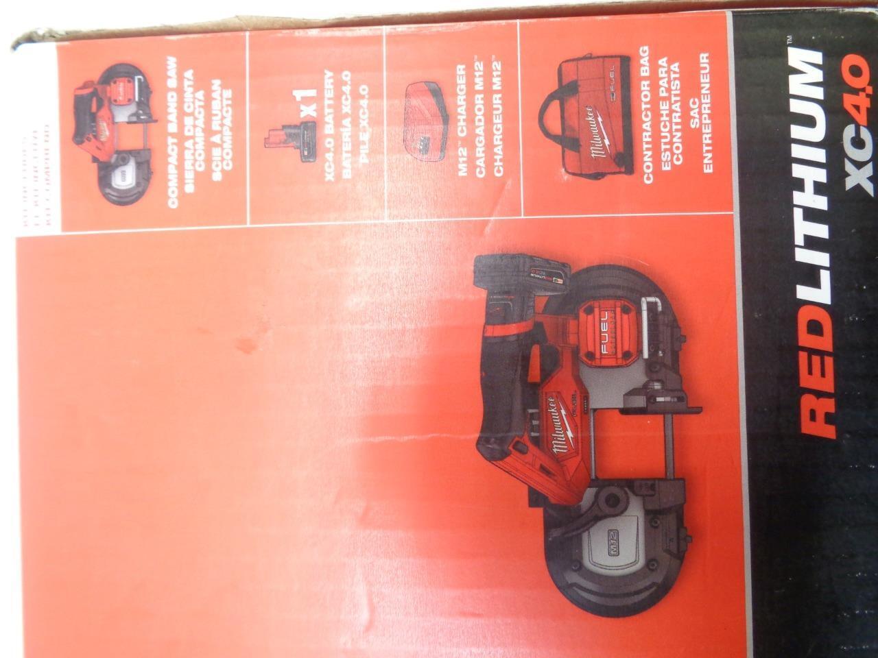 MILWAUKEE 2529-21XC M12 FUEL COMPACT BAND SAW KIT BSR35
