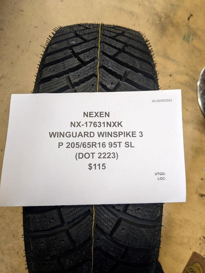 2 NEXEN WINGUARD WINSPIKE 3 P 205 65 16 95T SL TIRES 17631NXK  CQ1