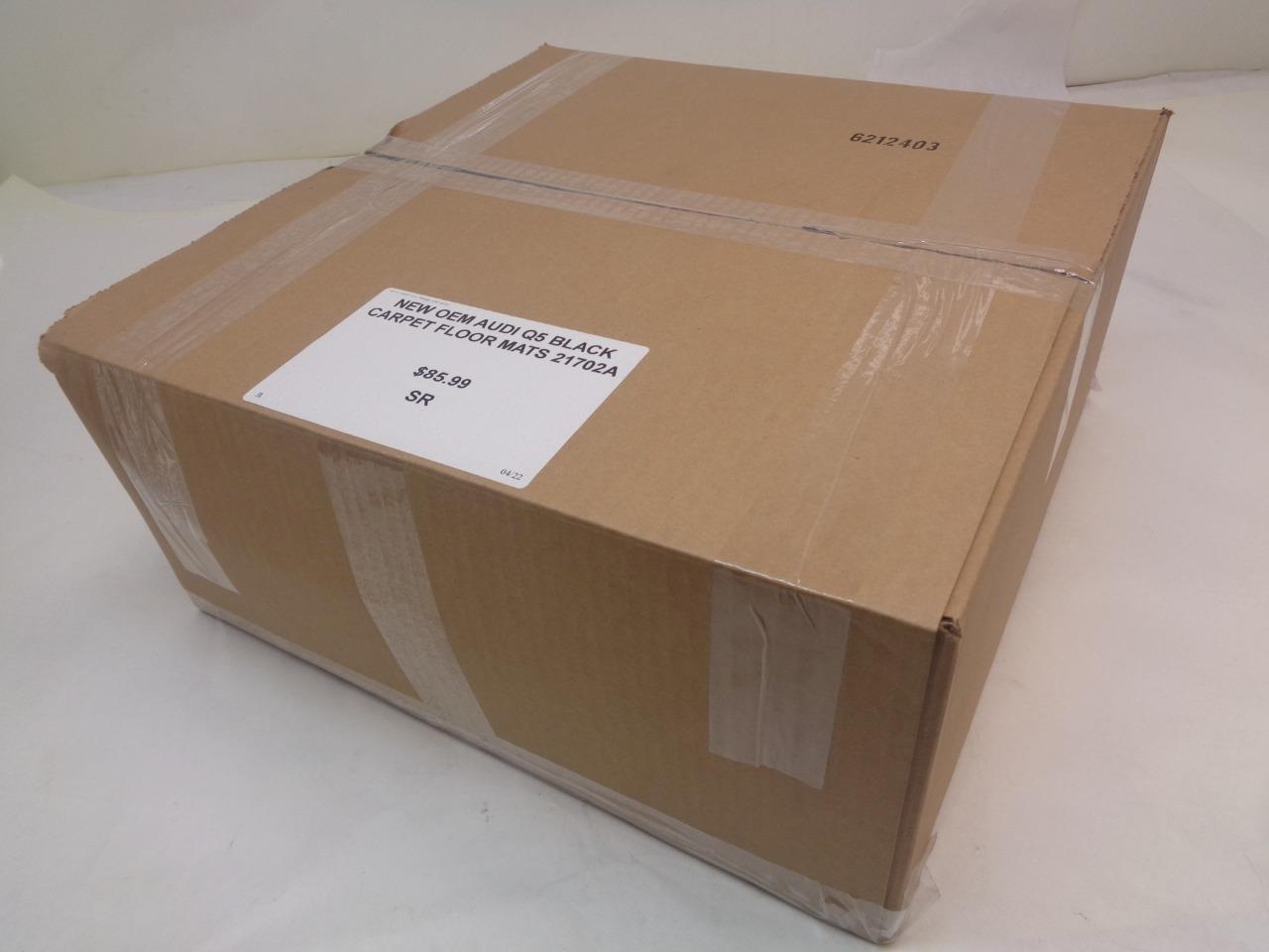 NEW 4PC OEM AUDI Q5 BLACK CARPET FLOOR MATS 21702A 8R1 863 691 C SR