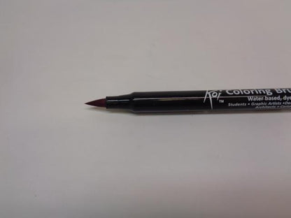 NEW SAKURA KOI BRUSH PEN BORDEAUX 39315 XBR#223 12 PACK R28