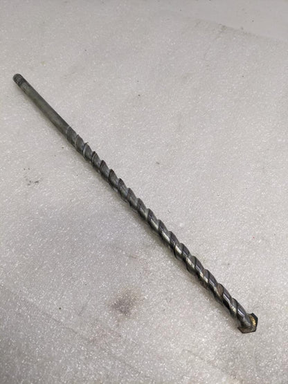 UNBRANDED STAINLESS STEEL DRILL BIT 1/2" X 12" CARBIDE TIP USED R22T2