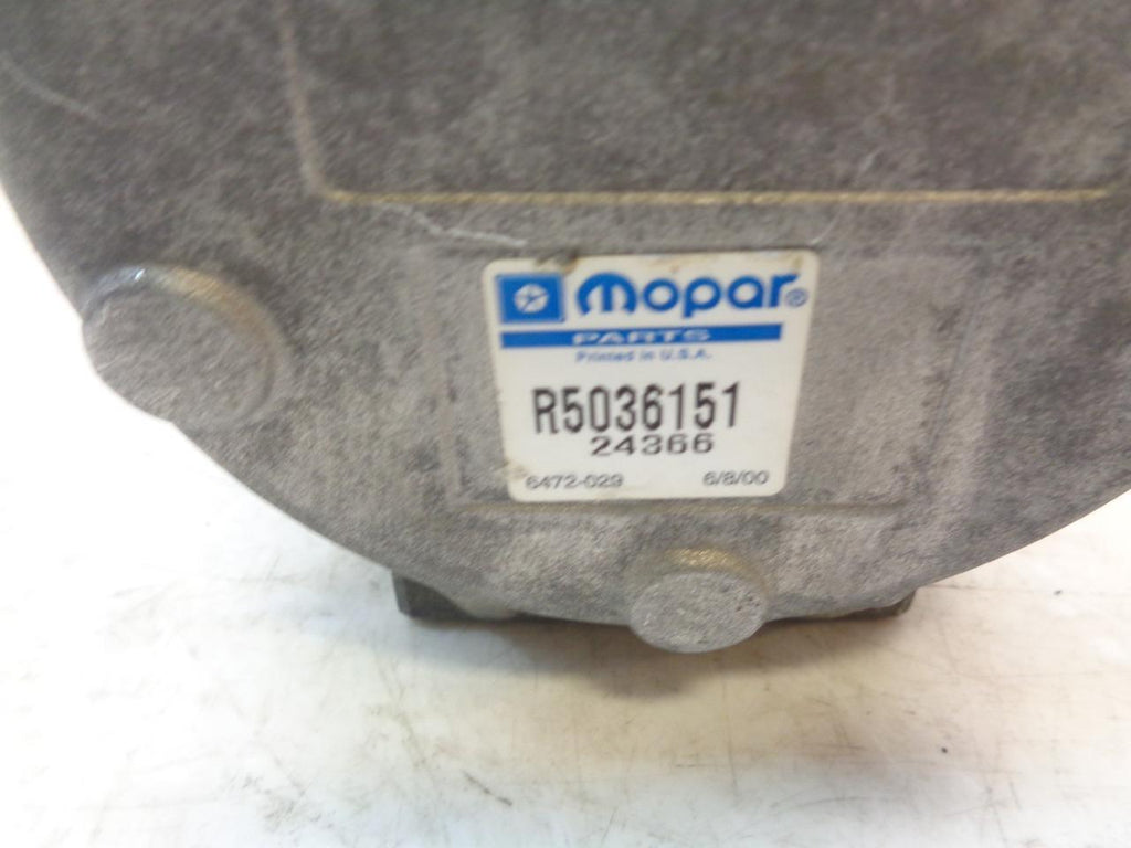 NEW MOPAR AC COMPRESSOR R5036151 FITS 1994-1997 JEEP GRAND CHEROKEE 6Cyl 4.0L R1