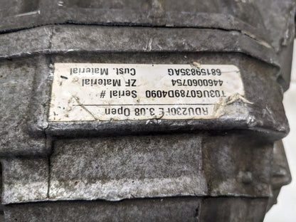 2019 DODGE CHELLENGER RWD AT 5.7L REAR 3.08 DIFFERENTAIL CARRIER RDU230FE BSRG5