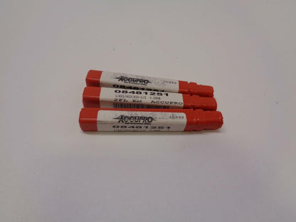 3PK ACCUPRO SOLID CARBIDE 1/4" X 1/4" X 3/4" X 2-1/2" 0.090R 2 FLUTE 08481251
