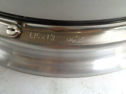 RH 3.6 Turbo Front 18X8.5 5X130 ET47 3PC SILVER WHEEL PORSCHE STYLE WHEEL NEW