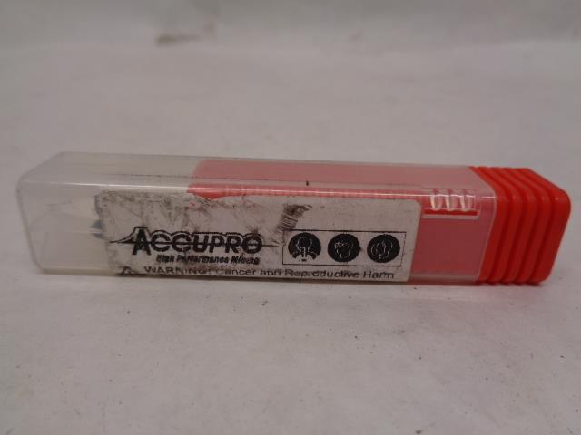 1 NEW ACCUPRO 3/8X3/8X7/8X2-1/2 0.010R 4FL EM ALTIN DRILL BIT 08484065 R22T2