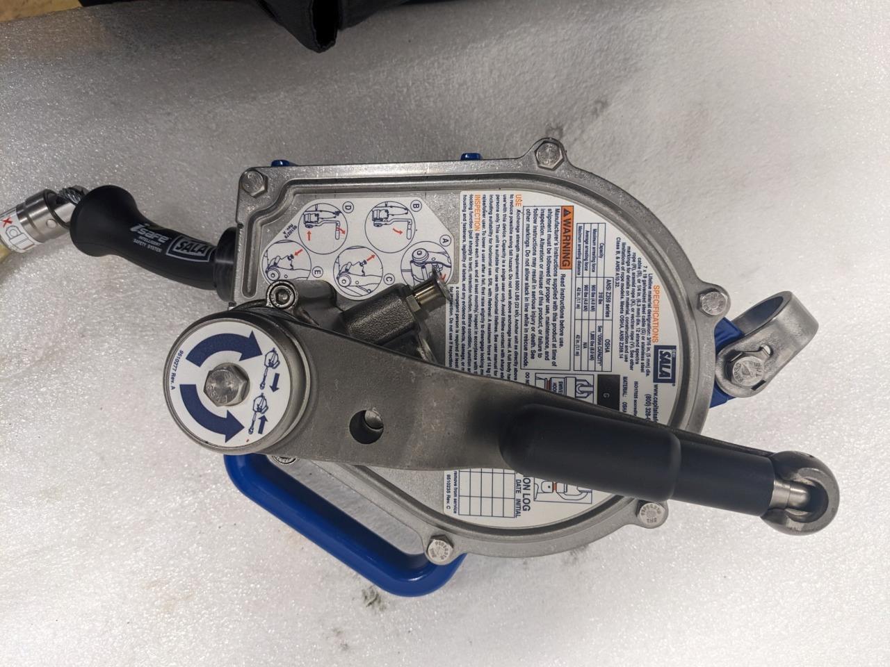 SALA Sealed-Blok 3400850 Self-Retracting Lifeline 30' 9m of 3/16" 5mm NEW H1