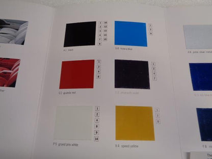 Porsche Color Brochure 1993 Edition 911 928 968 USED GENUINE WVK 127 421 94 R25
