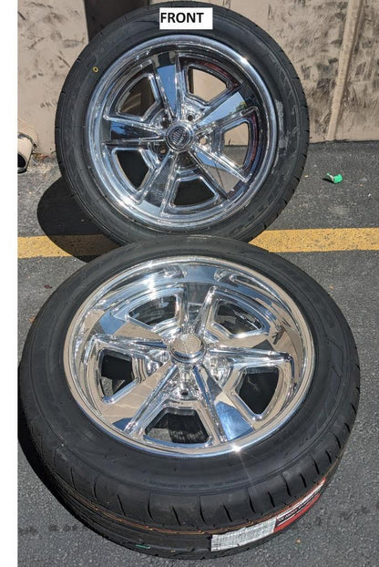 US MAG STAGGERED WHEEL SET 18X10 18X9 5X114.3 NITTO NT555 G2 TIRES 2003484606 B2