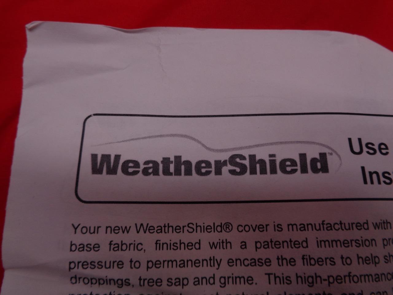 WEATHERSHIELD RED CAR COVER W/ CABLE LOCK FOR 2001-05 JAGUAR S TYPE SEDAN NEW SR