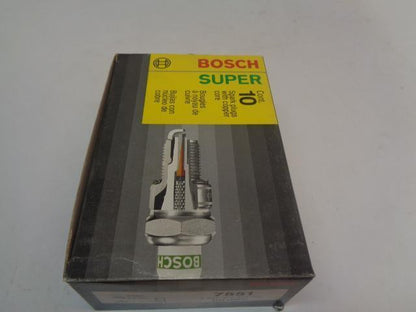 BRAND NEW BOSCH DODGE SUPER SPARK PLUG 10 PACK 7551 R13T3