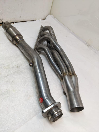 STAINLESS WORKS JEEP1862HCAT 1-7/8" HEADER KIT W/ MID PIPES FOR JEEP NEW B2