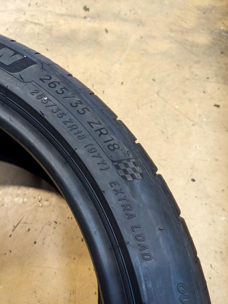 MICHELIN PILOT SPORT 4S P 265 35 18 97Y XL TIRE 53791 CQ2