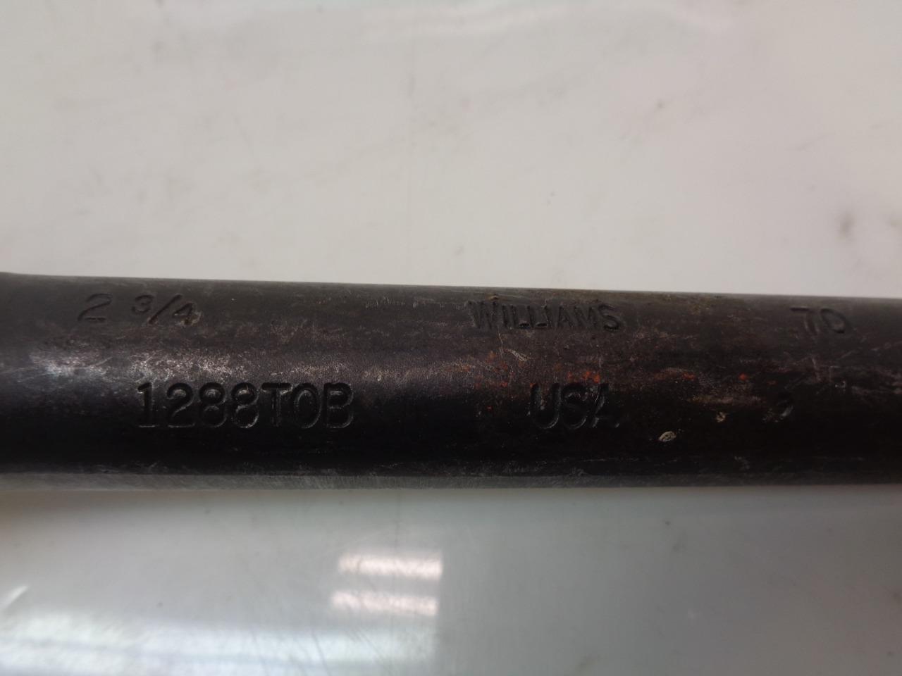 NEW WILLIAMS TOOL 1-3/4 12PT OFFSET TUBULAR WRENCH BLACK OXIDE 1288TOB R22T7