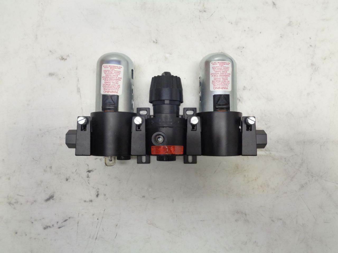 1 USED DIXON VALVE COMBO UNIT MANUAL TRANSPARENT DRAIN W GUARD C16-02M R11TA