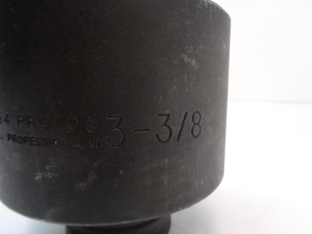 1 NEW STANLEY PROTO 6 POINT 1 IN. DRIVE 3-3/8 INCH. IMPACT SOCKET 10054  R22