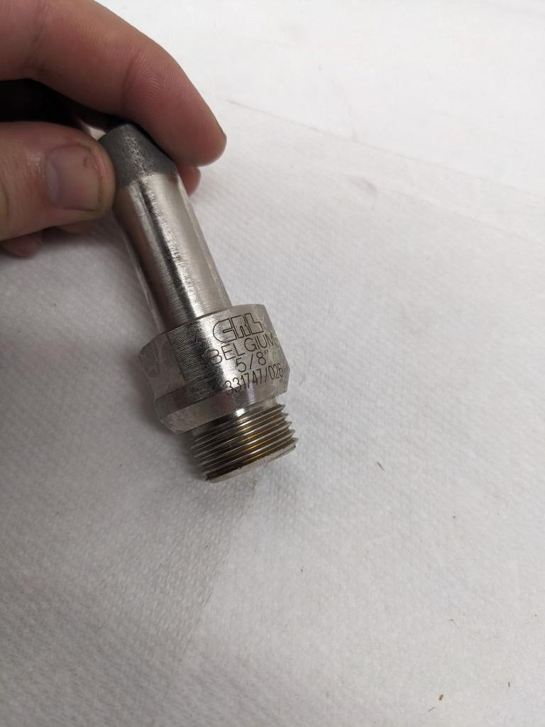 CRL HBT58 331747/026 5/8" BELGIAN THREAD ELECTRO-FORMED DIAMOND DRILL NEW D0