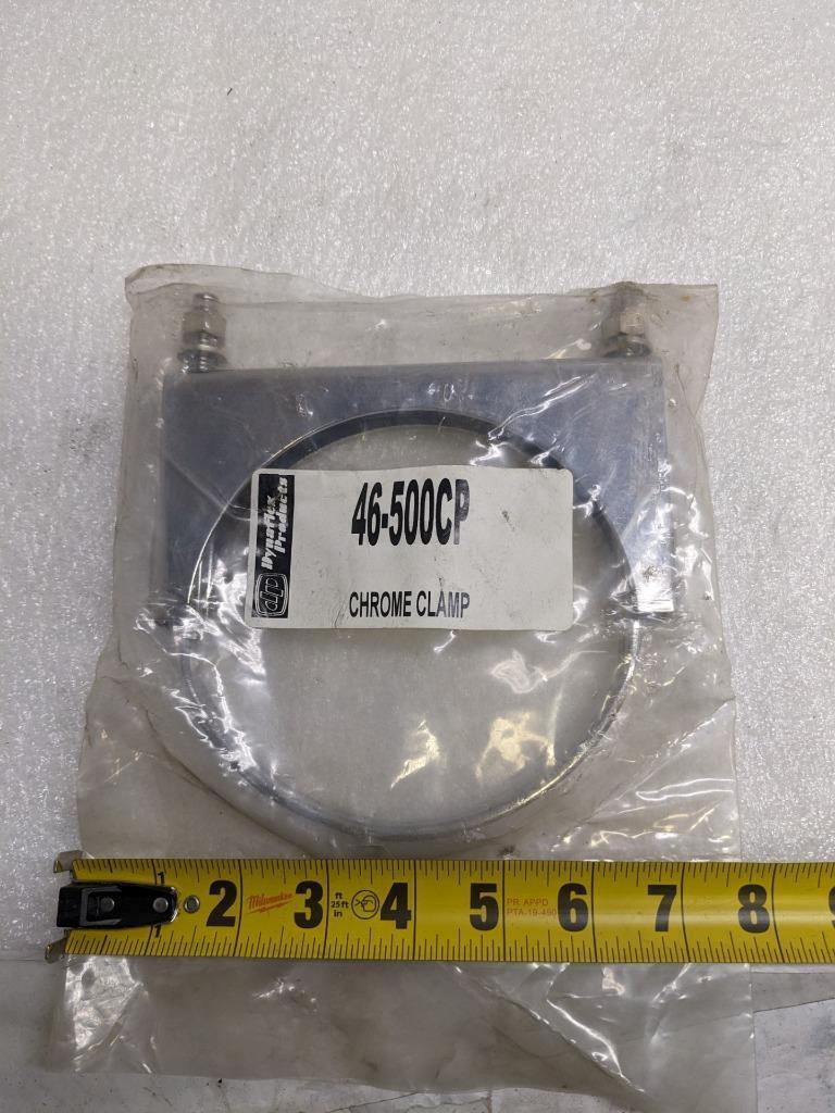DYNAFLEX PRODUCTS 46-500 CP CHROME PLATED CLAMP NEW R5TB