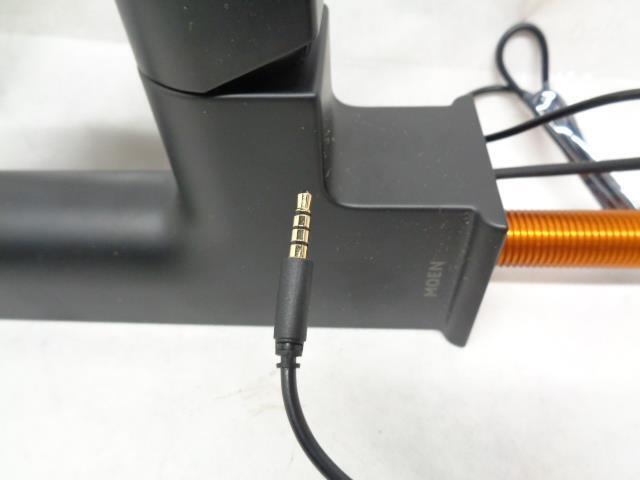 NEW MOEN STō MATTE BLACK VOICE-ACTIVATED KITCHEN FAUCET S72308EVBL R27