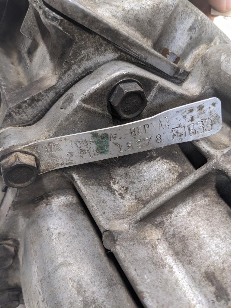 BORGWARNER F3ZR7003AA 5-SPEED T5 MANUAL TRANSMISSION FOR 1993 MUSTANG USED BSRG1