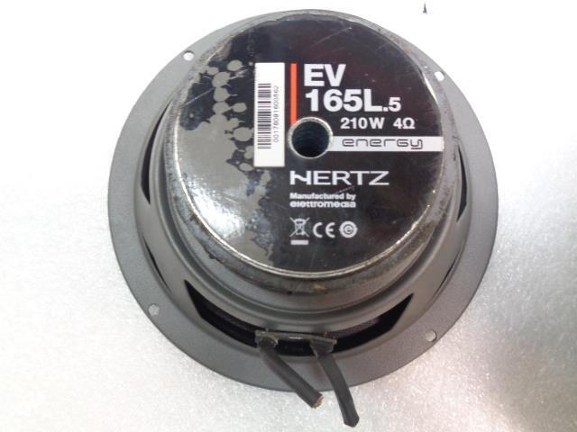 PAIR OF HERTZ EV165L.5 ENERGY SERIES 210W 6.5" 4OHM SPEAKERS USED R5
